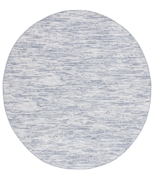 Safavieh Hampton Blue HTN238 6 ft. 5 in. X 6 ft. 5 in. Round Rug