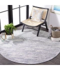 Safavieh Hampton Blue HTN238 6 ft. 5 in. X 6 ft. 5 in. Round Rug