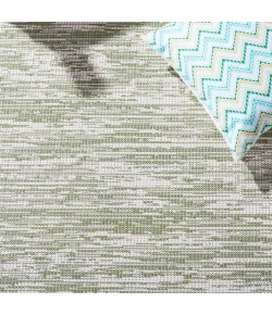 Safavieh Hampton Green / Beige HTN238 2 ft. X 9 ft. Runner Rug