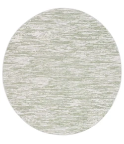 Safavieh Hampton Green / Beige HTN238 6 ft. 5 in. X 6 ft. 5 in. Round Rug
