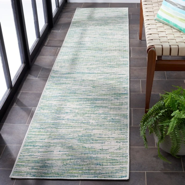 Safavieh Hampton Green HTN238 2 ft. X 9 ft. Runner Rug