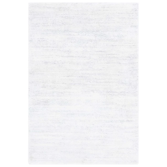 Safavieh Jasmine Shag Ivory / Light Grey JSM100 8 ft. X 10 ft. Rectangle Rug