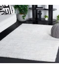 Safavieh Jasmine Shag Ivory / Light Grey JSM100 4 ft. X 6 ft. Rectangle Rug