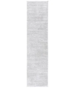 Safavieh Jasmine Shag Light Grey / Ivory JSM100 2 ft. X 8 ft. Runner Rug