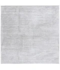 Safavieh Jasmine Shag Light Grey / Ivory JSM100 6 ft. 7 in. X 6 ft. 7 in. Square Rug