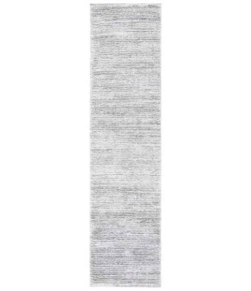Safavieh Jasmine Shag Grey / Ivory JSM100 2 ft. X 8 ft. Runner Rug