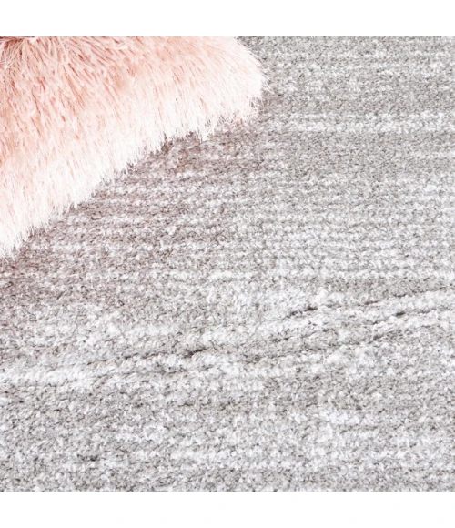 Safavieh Jasmine Shag Grey / Ivory JSM100 9 ft. X 12 ft. Rectangle Rug