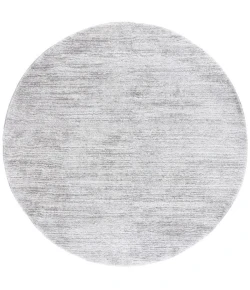 Safavieh Jasmine Shag Grey / Ivory JSM100 6 ft. 7 in. X 6 ft. 7 in. Round Rug
