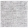 Safavieh Jasmine Shag Grey / Ivory JSM100 6 ft. 7 in. X 6 ft. 7 in. Square Rug