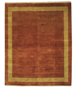Safavieh Jewel Of India Rust / Gold JWL604 4 ft. X 6 ft. Rectangle Rug