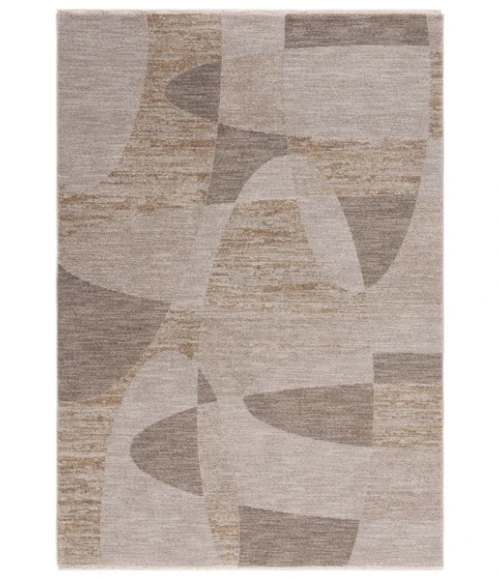 Safavieh Lasa Taupe / Gold LAS102 5 ft. 3 in. X 7 ft. 7 in. Rectangle Rug