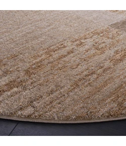 Safavieh Lasa Taupe / Gold LAS102 4 ft. X 4 ft. Round Rug