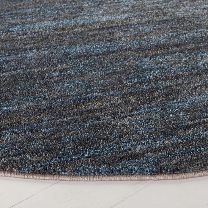 Safavieh Lasa Blue / Grey LAS104 4 ft. X 4 ft. Round Rug