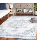 Safavieh Layla Ivory Grey / Blue LAY100 6 ft. 7 in. X 6 ft. 7 in. Square Rug