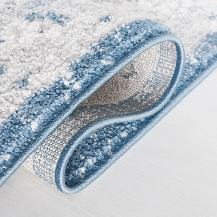 Safavieh Layla Blue / Ivory Grey LAY101 2 ft. 2 in. X 9 ft. Runner Rug