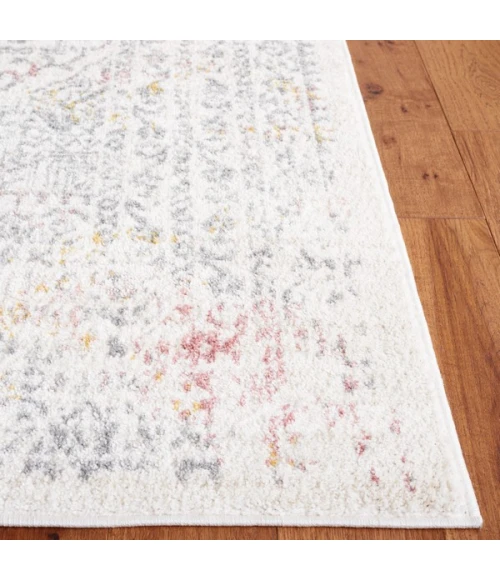 Safavieh Layla Ivory Grey / Pink LAY103 4 ft. 5 in. X 6 ft. 5 in. Rectangle Rug