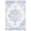 Safavieh Layla Ivory Grey / Charcoal LAY104 4 ft. 5 in. X 6 ft. 5 in. Rectangle Rug