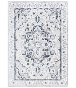 Safavieh Layla Ivory Grey / Charcoal LAY107 8 ft. X 10 ft. Rectangle Rug