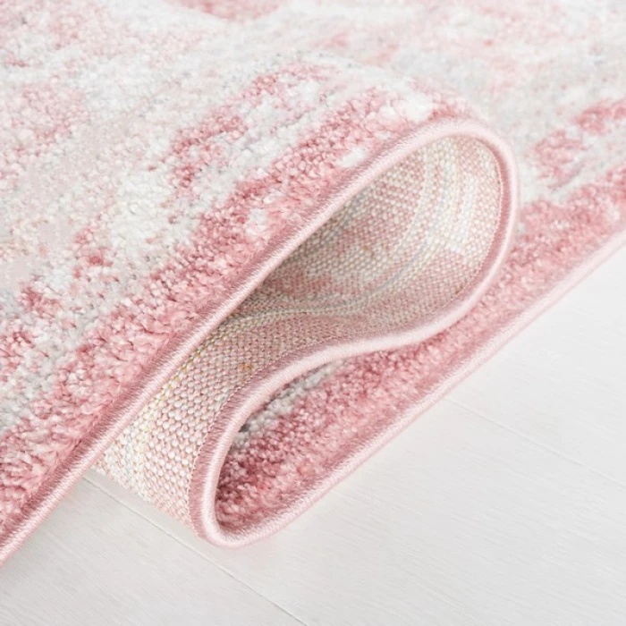 Safavieh Layla Ivory Grey / Pink LAY108 5 ft. 5 in. X 7 ft. 6 in. Rectangle Rug