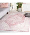 Safavieh Layla Ivory Grey / Pink LAY108 5 ft. 5 in. X 7 ft. 6 in. Rectangle Rug
