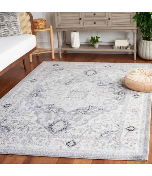 Safavieh Layla Ivory Grey / Charcoal LAY109 9 ft. X 12 ft. Rectangle Rug