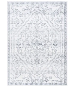 Safavieh Layla Ivory Grey / Charcoal LAY110 6 ft. 7 in. X 6 ft. 7 in. Square Rug