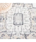 Safavieh Layla Ivory Grey / Charcoal LAY111 6 ft. 7 in. X 6 ft. 7 in. Round Rug