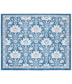 Safavieh Liberty  Dark Blue / Ivory LIB742 6 ft. 7 in. X 6 ft. 7 in. Square Rug