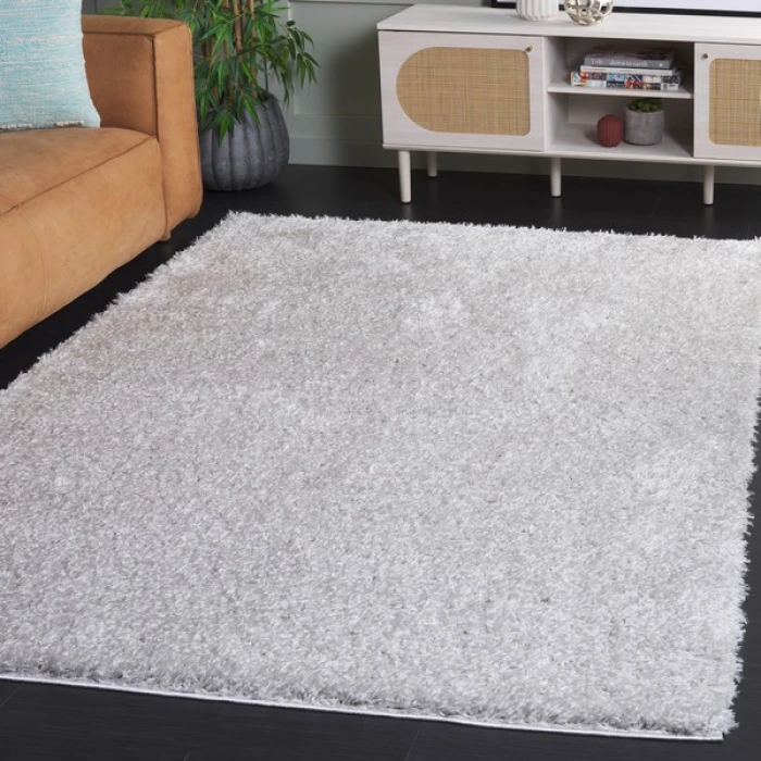 Safavieh Lindsay Shag Grey LNS560 9 ft. X 12 ft. Rectangle Rug