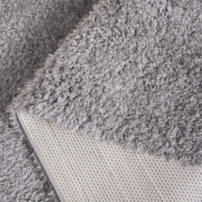 Safavieh Lindsay Shag Dark Grey LNS560 5 ft. 3 in. X 7 ft. 6 in. Rectangle Rug