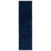 Safavieh Lindsay Shag Navy LNS560 2 ft. 2 in. X 8 ft. Runner Rug