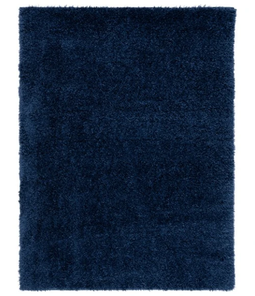 Safavieh Lindsay Shag Navy LNS560 8 ft. X 10 ft. Rectangle Rug