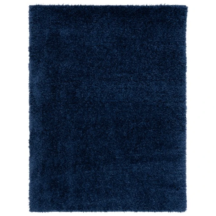 Safavieh Lindsay Shag Navy LNS560 5 ft. 3 in. X 7 ft. 6 in. Rectangle Rug