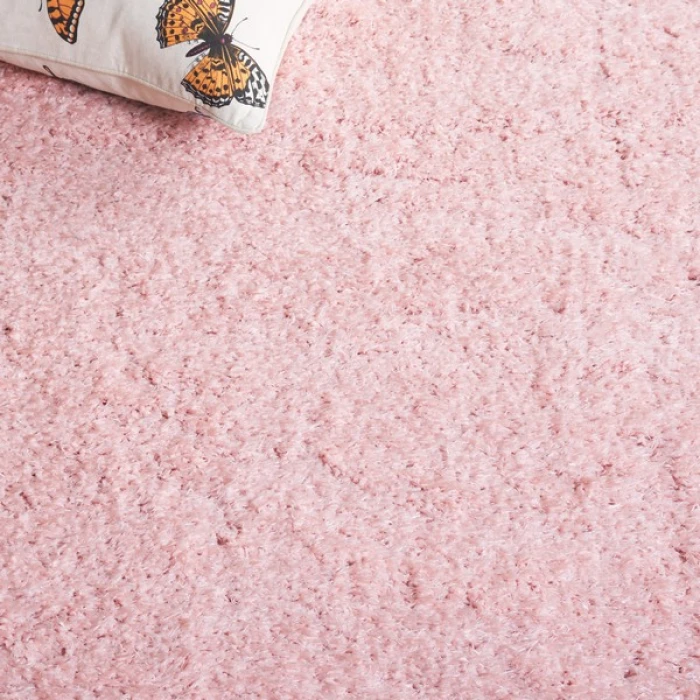 Safavieh Lindsay Shag Pink LNS560 5 ft. 3 in. X 7 ft. 6 in. Rectangle Rug