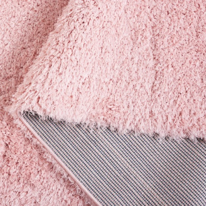 Safavieh Lindsay Shag Pink LNS560 5 ft. 3 in. X 7 ft. 6 in. Rectangle Rug