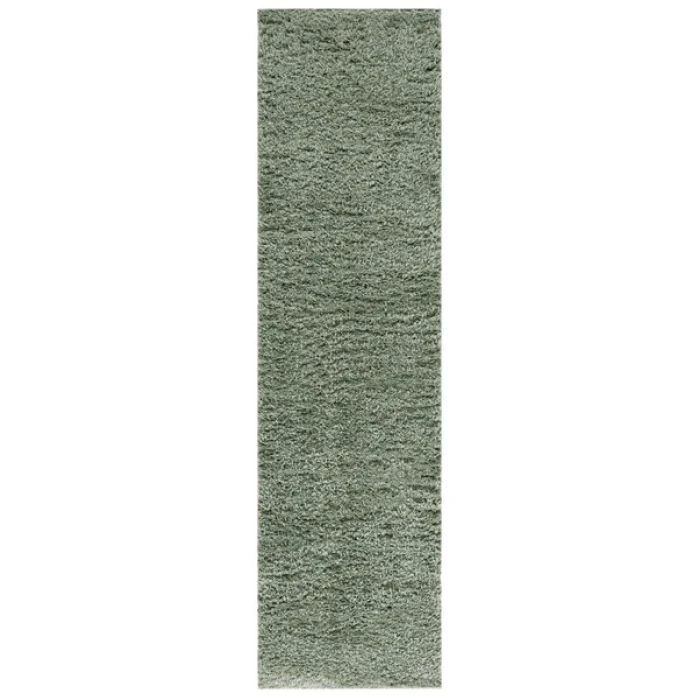 Safavieh Lindsay Shag Green LNS560 2 ft. 2 in. X 8 ft. Runner Rug