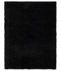 Safavieh Lindsay Shag Black LNS560 8 ft. X 10 ft. Rectangle Rug