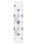 Safavieh Lotus Ivory / Dark Grey LOT102 2 ft. X 8 ft. Runner Rug