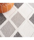 Safavieh Lotus Ivory / Dark Grey LOT102 6 ft. 7 in. X 6 ft. 7 in. Round Rug