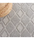Safavieh Lotus Light Grey / Grey LOT105 6 ft. 7 in. X 6 ft. 7 in. Square Rug