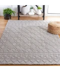 Safavieh Lotus Light Grey / Grey LOT105 9 ft. X 12 ft. Rectangle Rug