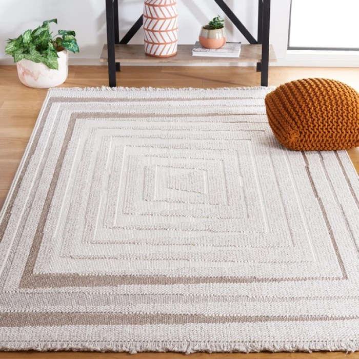 Safavieh Lotus Ivory / Beige LOT109 8 ft. X 10 ft. Rectangle Rug