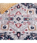 Safavieh Luna Beige / Navy LUN100 8 ft. X 10 ft. Rectangle Rug
