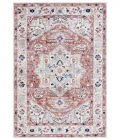 Safavieh Luna Beige / Rust LUN100 5 ft. 3 in. X 7 ft. 6 in. Rectangle Rug