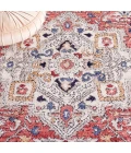 Safavieh Luna Beige / Rust LUN100 6 ft. 7 in. X 6 ft. 7 in. Round Rug