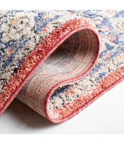 Safavieh Luna Beige / Blue Rust LUN106 2 ft. 2 in. X 9 ft. Runner Rug