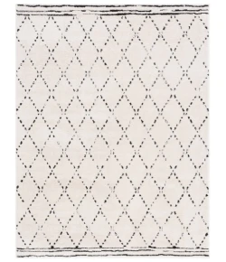 Safavieh Melody Ivory / Black MEL102 9 ft. X 12 ft. Rectangle Rug