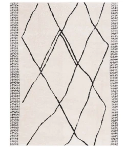 Safavieh Melody Ivory / Black MEL104 9 ft. X 12 ft. Rectangle Rug
