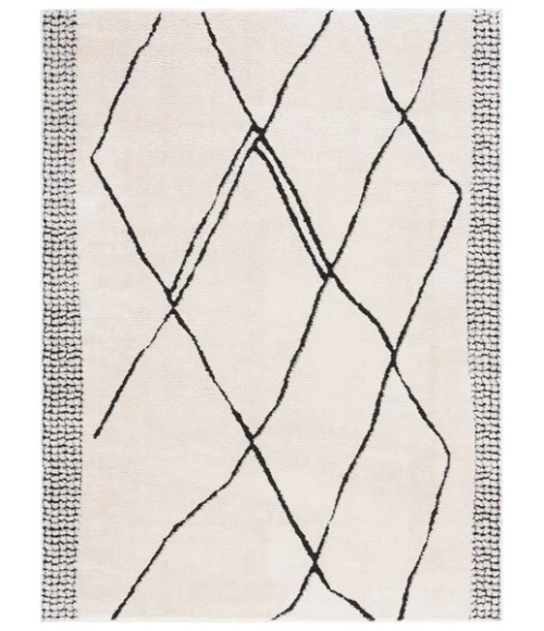 Safavieh Melody Ivory / Black MEL104 4 ft. X 6 ft. Rectangle Rug
