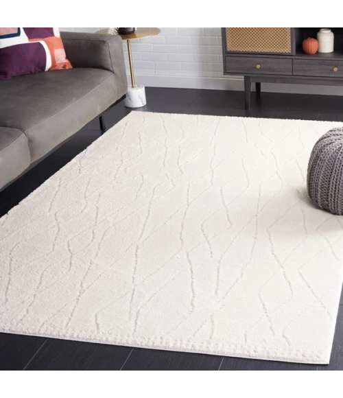 Safavieh Melody Ivory / Beige MEL112 5 ft. 3 in. X 7 ft. 6 in. Rectangle Rug